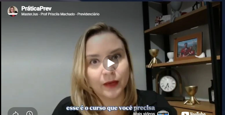 PráticaPrev curso de prática previdenciária vale a pena? É o que explica a prof Priscila Machado nesse vídeo.