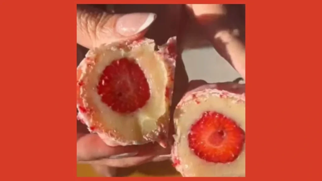 Morango Cravejado feito por Marrara Bortoloti.